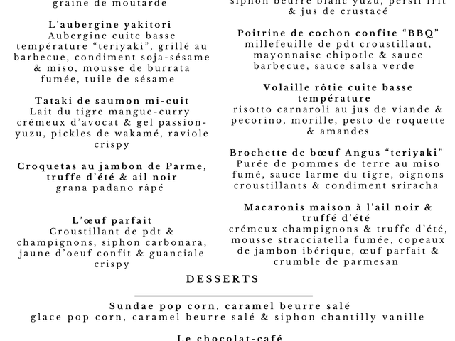 L'Atelier 28 CARTE SEPTEMBRE 26